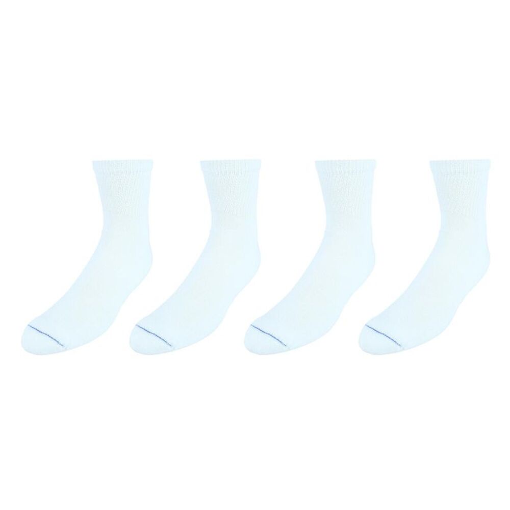 Dr Scholls Men's Big and Tall Circulatory Quarter Socks (4 Pair Pack) - Picture 2 of 2